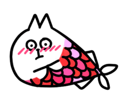 cat fish & cat john 2 sticker #13661972