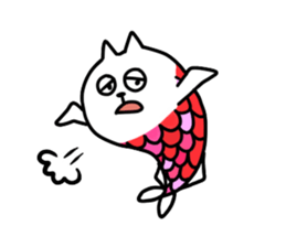 cat fish & cat john 2 sticker #13661979