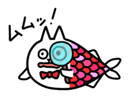 cat fish & cat john 2 sticker #13661980