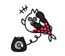 cat fish & cat john 2 sticker #13661987