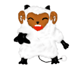 sheep ? sticker #13662211