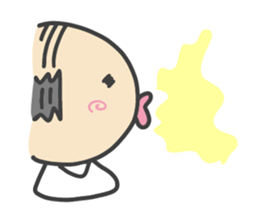 Present Stickers[A little anxious"ARU"2] sticker #13662310