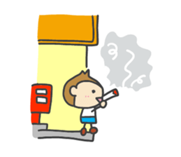 Present Stickers[A little anxious"ARU"2] sticker #13662332