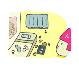 Present Stickers[A little anxious"ARU"2] sticker #13662349