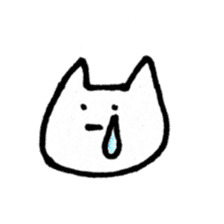 GANBARU-cat sticker #13662634