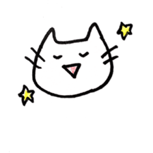 GANBARU-cat sticker #13662636