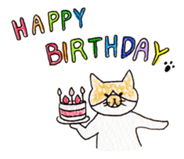 Everyday cat 1 <Chestnut> sticker #13663056