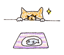 Everyday cat 1 <Chestnut> sticker #13663075