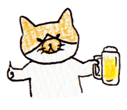 Everyday cat 1 <Chestnut> sticker #13663076