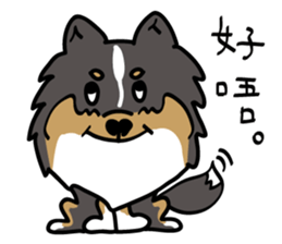 Red Bean and Black Nu. sticker #13663334