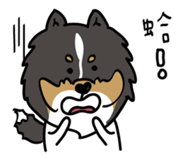 Red Bean and Black Nu. sticker #13663337