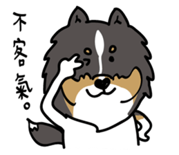 Red Bean and Black Nu. sticker #13663340