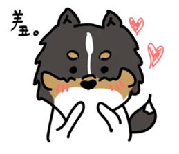 Red Bean and Black Nu. sticker #13663356