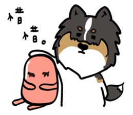 Red Bean and Black Nu. sticker #13663357