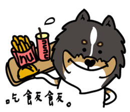 Red Bean and Black Nu. sticker #13663371