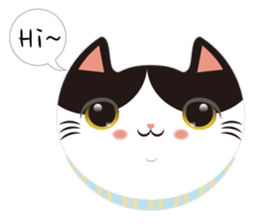 I love CAT Face sticker #13663846