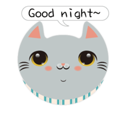 I love CAT Face sticker #13663855
