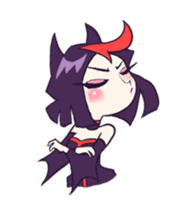 Vampire Lili animation sticker #13663930