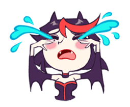 Vampire Lili animation sticker #13663935