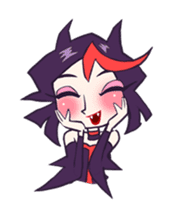 Vampire Lili animation sticker #13663941