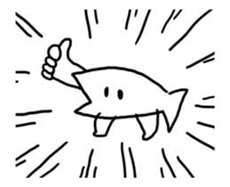 moving fish Sticker sticker #13664148