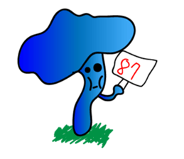 Ruthless-Blue-mushrooms sticker #13664340