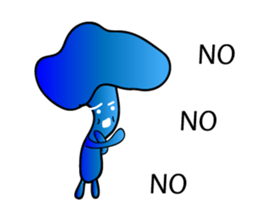Ruthless-Blue-mushrooms sticker #13664359