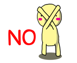 I am yellow Daneing sticker #13664856