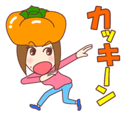 Natural healing women Autumn and winter sticker #13665054