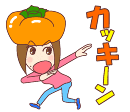 Natural healing women Autumn and winter sticker #13665054