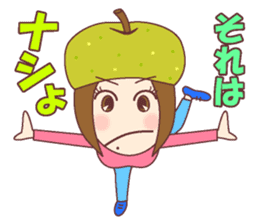 Natural healing women Autumn and winter sticker #13665056