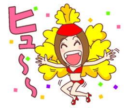 Natural healing women Autumn and winter sticker #13665068