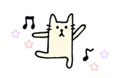 Animation! Cat's sticker (Basic set) sticker #13665691