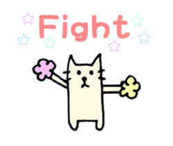 Animation! Cat's sticker (Basic set) sticker #13665699