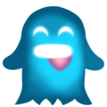 Cute Heart-Glowing Ghost 2 (animated)