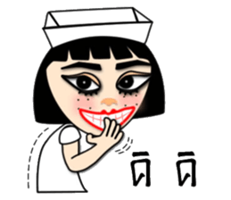 GG nurse version 2 sticker #13666032