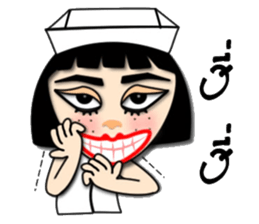 GG nurse version 2 sticker #13666033
