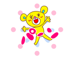 Cute Animation Love Bear sticker #13666265