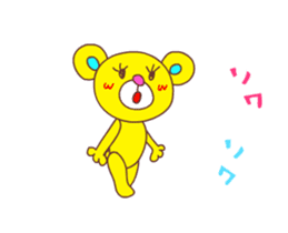 Cute Animation Love Bear sticker #13666272