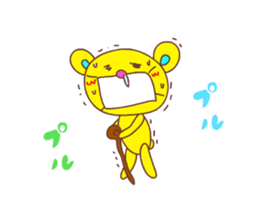 Cute Animation Love Bear sticker #13666273