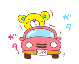 Cute Animation Love Bear sticker #13666277