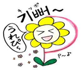 Korean-Japanese sunflower "tommy"~friend sticker #13667126