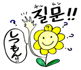 Korean-Japanese sunflower "tommy"~friend sticker #13667137