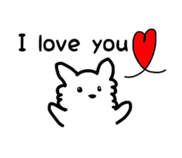 cute dog. sticker #13667186