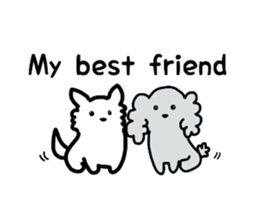 cute dog. sticker #13667189