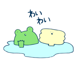 Swamp life sticker #13667348