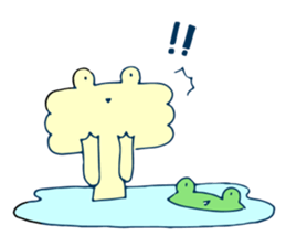 Swamp life sticker #13667351