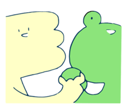 Swamp life sticker #13667365