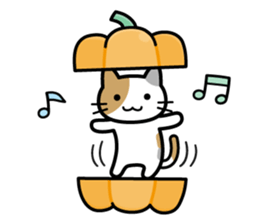 Vegetables cat sticker #13667705