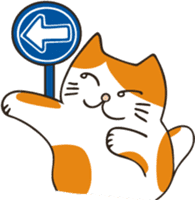 Two paws up! Chaemon the Cat! sticker #13668413